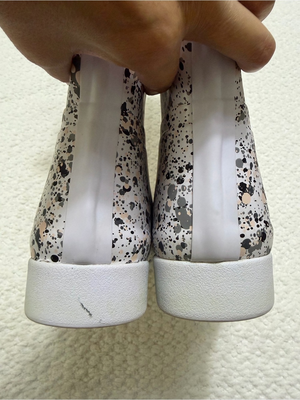 Hunter Particle Print Spurrey Rain Boots Women’s Size 10 - Picture 5 of 11